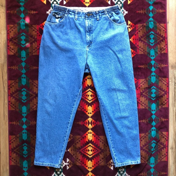 Vintage Denim - Vintage Lee High Waist Mom Jeans 33 Waist